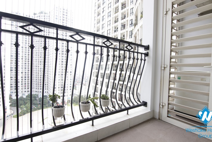 A spacious  two-bedroom apartment in Royal City, Thanh Xuan district, Hanoi